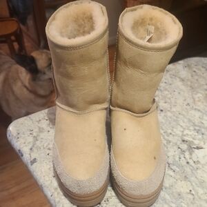 Cozy Shearling Winter Boots for Women